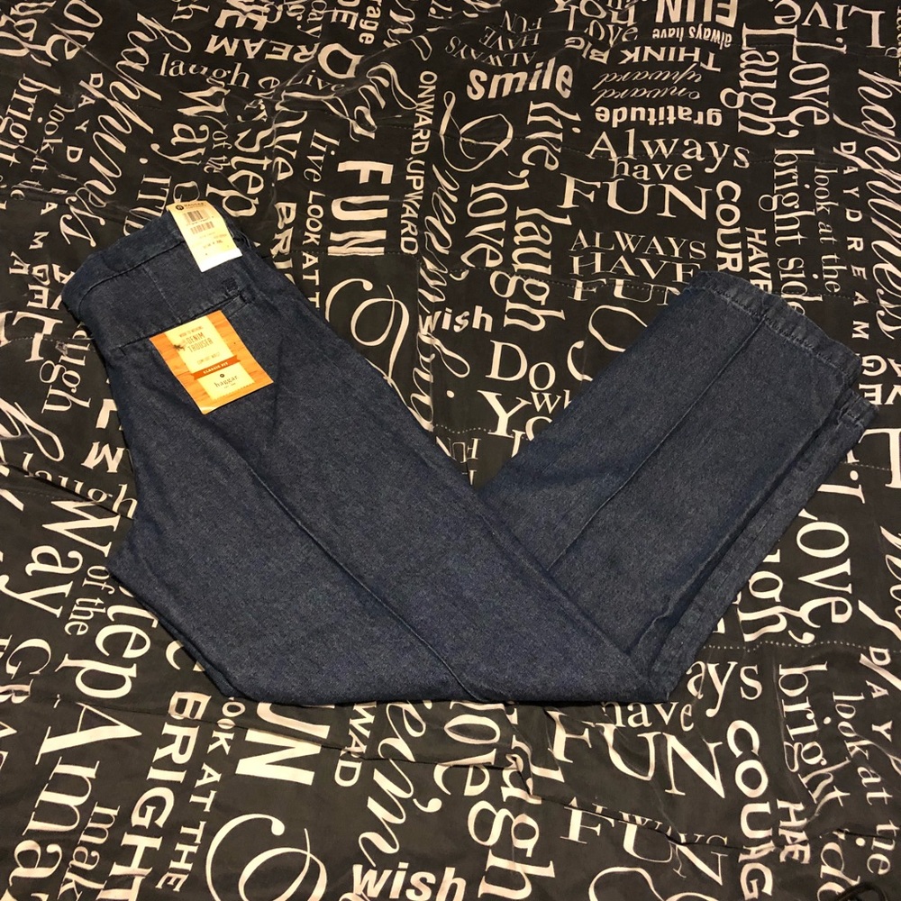 Haggar Work To Weekend Dress Denim Trouser Jeans